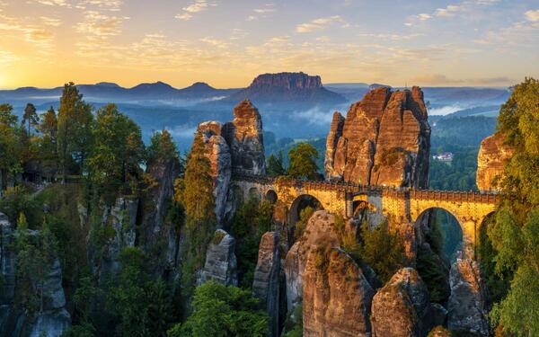 Bastei in der Sächsischen Schweiz